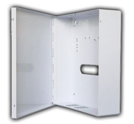 Fmdoboz kzepes, 288x302x78mm, fehr